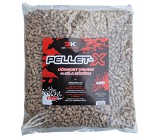 DK FISHING Pellets aus Dreschflegel PELLET-X 5kg 8mm