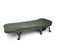 Sonik Liege mit Schlafsack Bank-Tek 5 Season Sleep System Wide