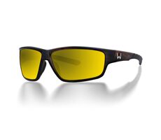 Westin Brille W6 Sport 20 Mattbraun Streifen LB Braun AR Grün