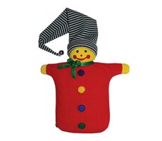 Hugo Frosch Öko Junior Comfort Kinderwärmflasche Plüschpuppe Clown