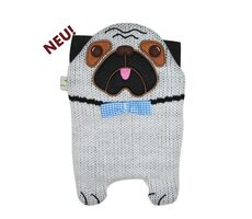 Hugo Frosch Öko Junior Comfort Kinderwärmflasche - Mops