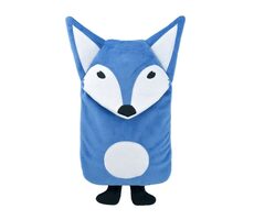 Hugo Frosch Öko Junior Comfort Kinderwärmflasche mit Blaufuchs-Motiv