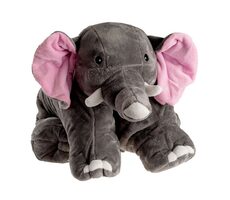 Hugo Frosch Classic 3 in 1 Kinderwärmflasche mit Kissen - Elefant