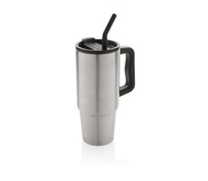 XD Design Großer Edelstahl-Thermobecher Embrace 900ml silber