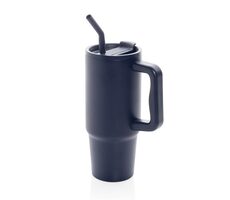 XD Design Großer Edelstahl-Thermobecher Embrace 900ml blau