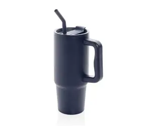 XD Design Großer Edelstahl-Thermobecher Embrace 900ml blau