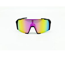 FLYING EAGLE PRO PACK Polarisierte Sonnenbrille Schwarz/Pink / 2x polarisierte Gläser / Reiseetui