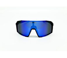 FLYING EAGLE PRO PACK Polarisierte Sonnenbrille Schwarz/Blau / 2x polarisierte Gläser / Reiseetui