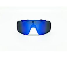 FLYING EAGLE PRO PACK Polarisierte Sonnenbrille Weiß/Blau / 2x Polarisierte Gläser / Reiseetui