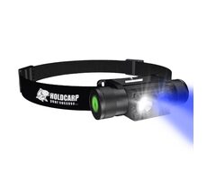 Holdcarp Stirnlampe SuperBright UV/Weiß 3350mAh Stirnlampe