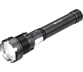 Sandberg Survivor 7in1 Torch Multifunktions-Taschenlampe schwarz / Powerbank 10000 mAh / IPX4 / USB-C & USB-A