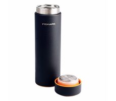 Fiskars 1078699 On-the-Go-Thermoskanne 0,5 l schwarz