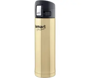 Lamart Branche Thermoskanne 420ml Gold / Edelstahl