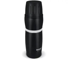 Lamart Cup Thermos 480ml schwarz-weiß / Edelstahl