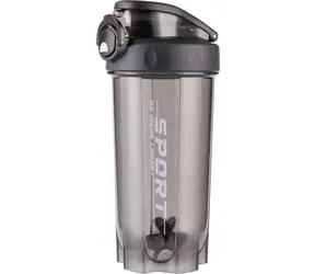 Lamart Shake Sportflasche 600ml schwarz / Tritan
