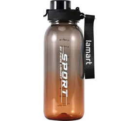 Lamart Fit Sportflasche 1000ml schwarz / Tritan
