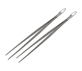 Lamart BBQ Grillpinzette / 30cm / 2 Stück / Edelstahl
