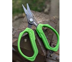 Katran Titanium Schnur- und Kordelschere, fluoreszierend, 12 cm