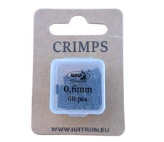 Katran Crimpverbinder Crimps 0,60 mm 50 Stück + 10 Stück gratis