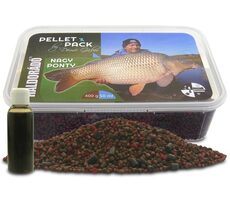 Haldorado Pellets Pellet Pack von Döme Gabor 400g Großkarpfen + 50ml Aroma