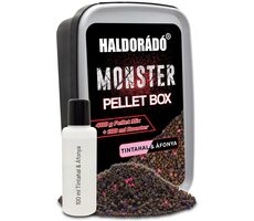 Haldorado Pellets Monster Pellet Box 400g 2mm Tintenfisch-Blaubeere