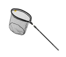 Fencl Predator Premium PRO XL Kescher | Carbon-Griff | Gummiertes Netz
