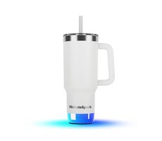 HidrateSpark PRO 2 Tumbler Edelstahlflasche 887 ml weiß