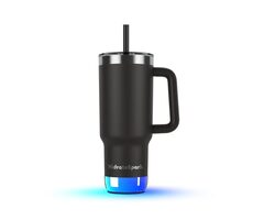 HidrateSpark PRO 2 Tumbler Edelstahlflasche 887 ml schwarz