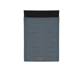 NILS Camp NC2001 grau / Doppelschlafsack / 190 + 30 cm x 150 cm / 12 °C | -4 °C