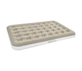 NILS Camp NC2802 beige / Luftmatratze / 191 x 137 x 22 cm
