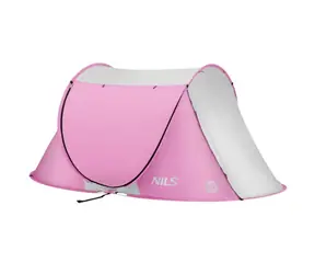 NILS Camp NC3043 rosa / Strandzelt / 220 x 120 x 95 cm 