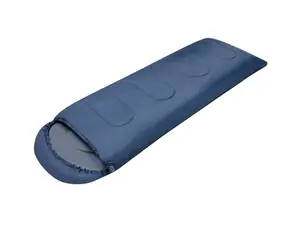 NILS Camp NC2107 blaugrau / Extralanger Schlafsack / 180+30 cm x 70 cm / 15 °C | 4 °C