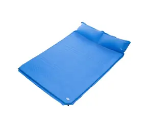 NILS CAMP NC4060 blau / Selbstaufblasende Doppel-Isomatte / 186 x 130 x 3 cm