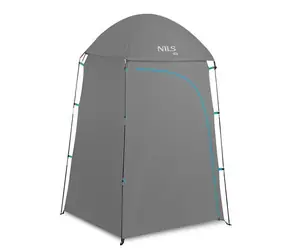 NILS Camp NC3025 grau / Faltbare Umkleide-/Duschkabine / 210 x 120 x 120 cm 