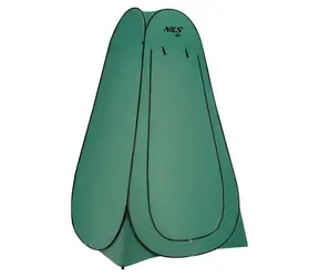 NILS Camp NC1706 grün / Faltbare Umkleide-/Duschkabine / 190 x 120 x 120 cm