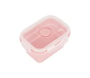 NILS Camp NC4105 355ml rosa / Faltbare Snackbox 