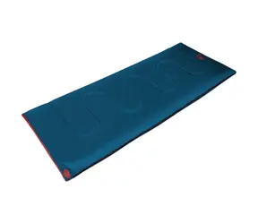 NILS Camp NC2002 rot-blau / Schlafsack / 190 x 75 cm / 15 °C | 5 °C