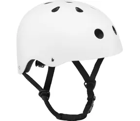 Lionelo Kinderfahrradhelm 50-56 cm weiß
