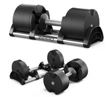 ZIPRO Kurzhanteln mit einstellbarer Last, rund, 40 kg