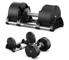 ZIPRO Hanteln mit verstellbarem Gewicht, Runde 24 kg