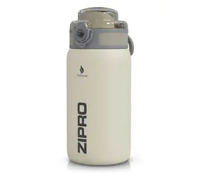 ZIPRO Thermosflasche 500 ml Edelstahl beige