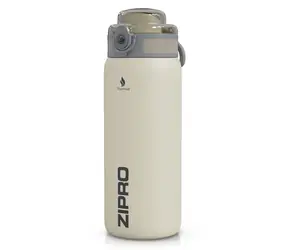 ZIPRO Thermosflasche 700 ml Edelstahl beige