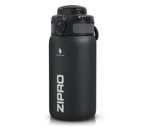 ZIPRO Thermosflasche 500 ml Edelstahl schwarz