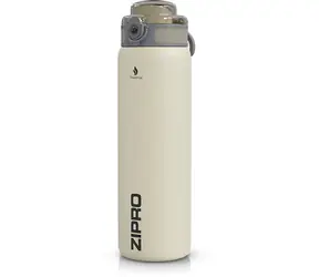 ZIPRO Thermosflasche 1000 ml Edelstahl beige