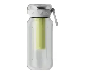 XIAOMI Sport-Trinkflasche mit Filter, 1 l, grau