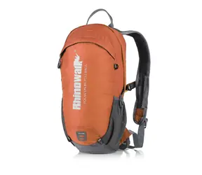 Rhinowalk RK18800 Fahrradrucksack mit Netzfach, 12 l, orange