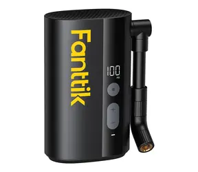 Fanttik X9 Ace Fahrradpumpe Schwarz / 5000 mAh / 150 PSI