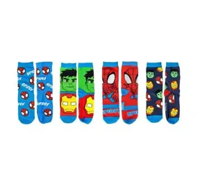 Cerdá Socks Spidey - Kindersocken, 4 Paar