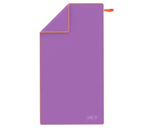 NILS NCR12 Mikrofaserhandtuch lila/orange