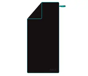 NILS NCR13 Mikrofaserhandtuch schwarz/blau